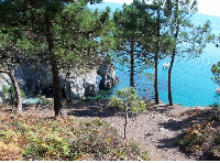 Crozon-Morgat, vue près de l'île Vierge